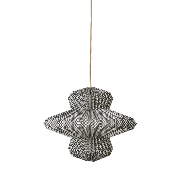 UNI Lampskärm, Svart/vit