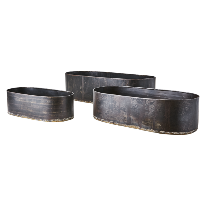 ROBUST Kruka, set om 3, Svart