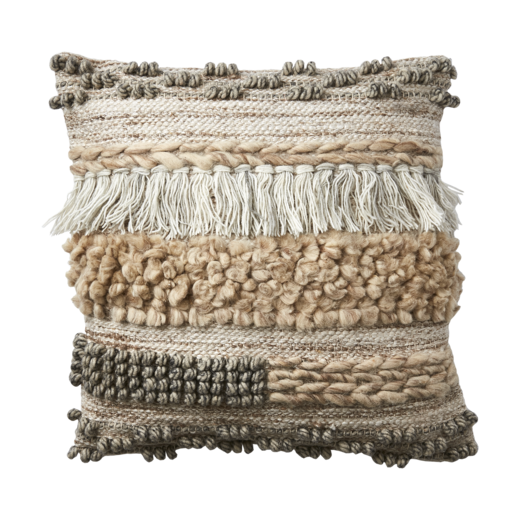 MINNA Kuddfodral, Beige/grå