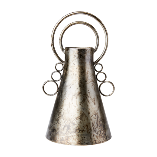 INKA Vase, Grey/silver colour