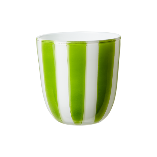 CIRCUS Tea light holder S, Green/white