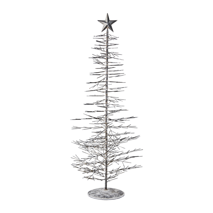 FENIX Weihnachtsbaum L, Grau/weiß