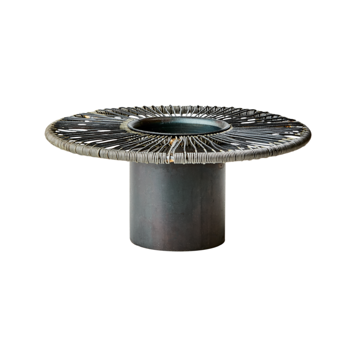 THOMAS Värmeljushållare L, Grå