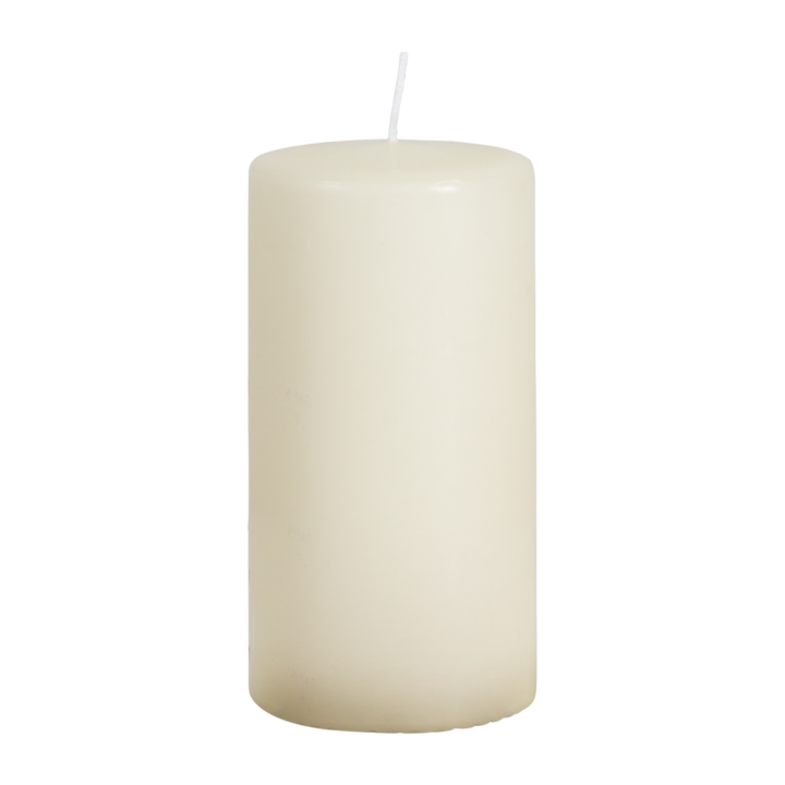 SKYLINE Pillar candle, Eggshell