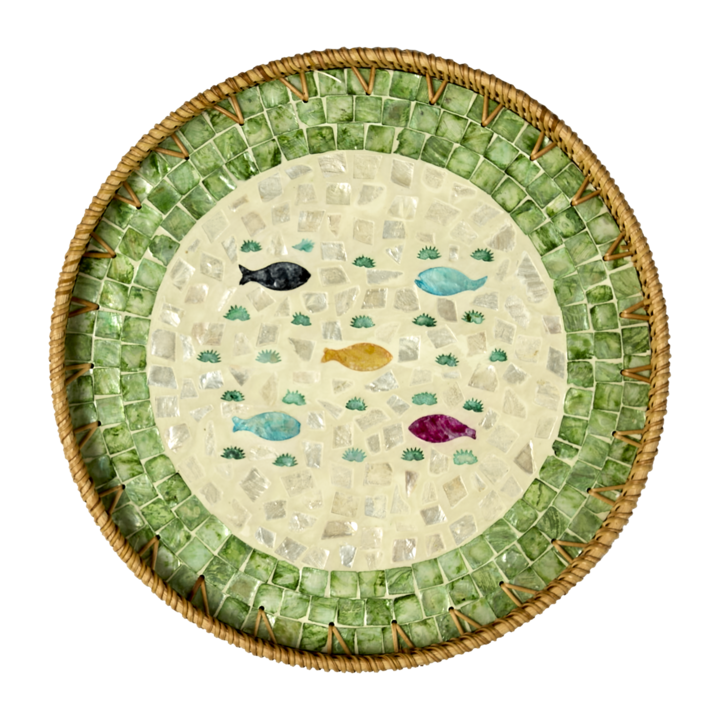 SUNNY Fat, Natur/flerfärgad