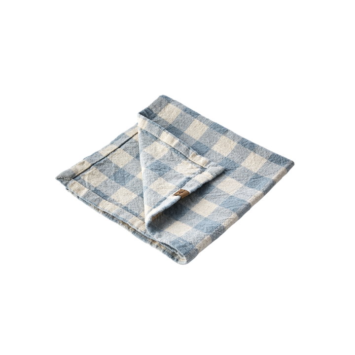 INGRID Servett, Blå/elfenben