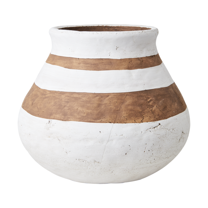 CAMILLE Kruka M, Vit/brun