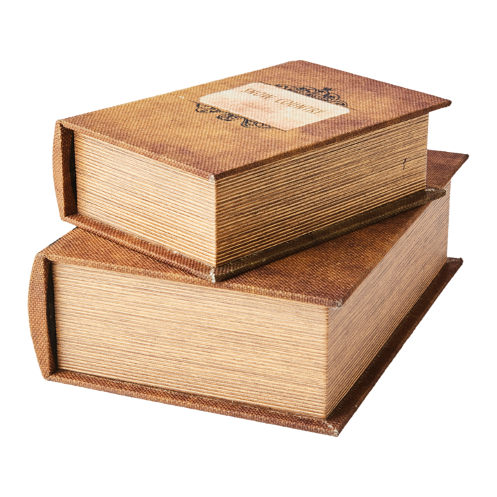 BROOKE Låda, set om 2, Natur