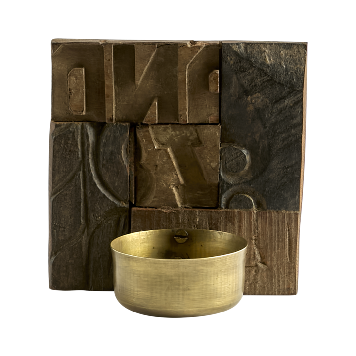 TREASURE Värmeljushållare, Natur