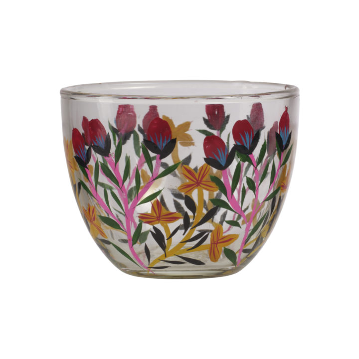 LEAF Värmeljushållare, Klar/flerfärgad