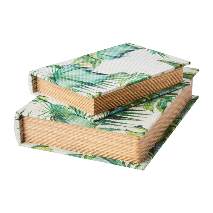 BROOKE Låda, set om 2, Natur