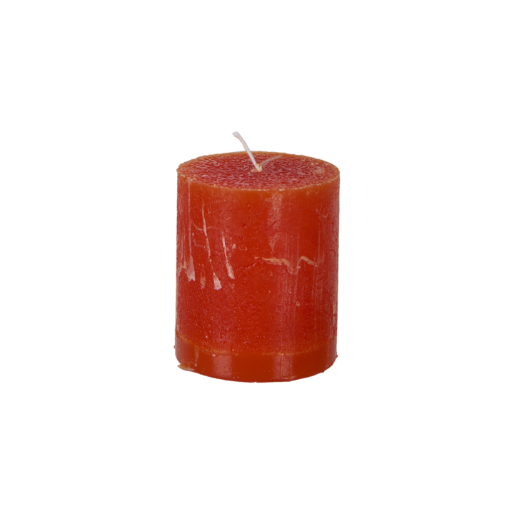 COTE NORD Blockljus, Mörkorange