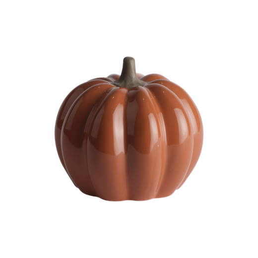 PUMPKIN Dekoration, Mörkorange