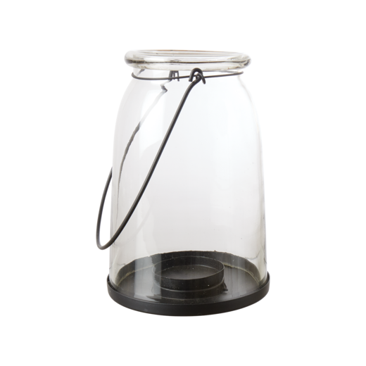 HELEN Hängande lykta, Klar/svart