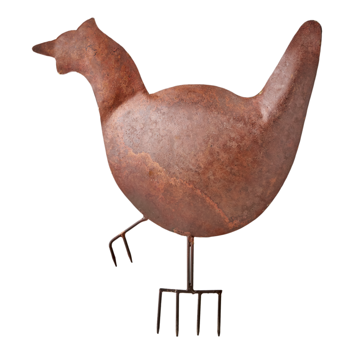 BODIL Hen shaped, Rust