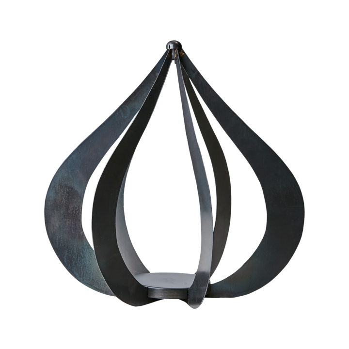 BODIL Uteljushållare/växtstöd, Svart