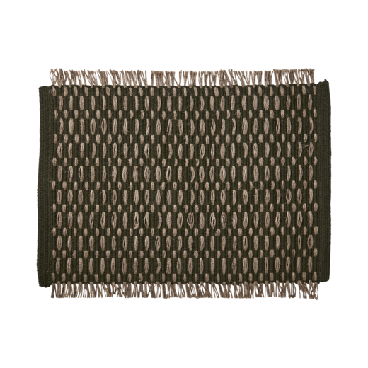 ELINA Placemat, Olive green/natural