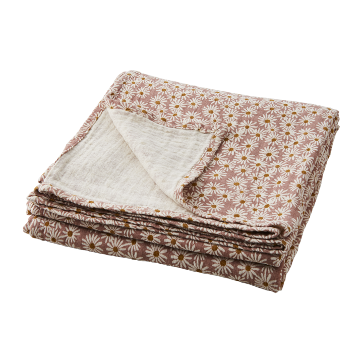 ELSA Tablecloth, Pink/ivory/mustard