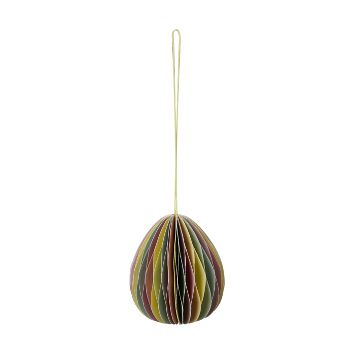 BUNNY Dekoration, Rosa/grön/gul