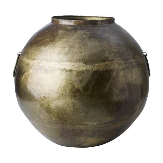 OTIS Kruka M, Mässingsfärgad