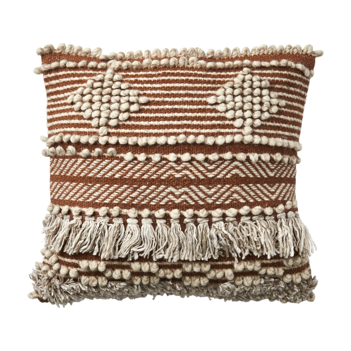 MINNA Kuddfodral, Rost/beige