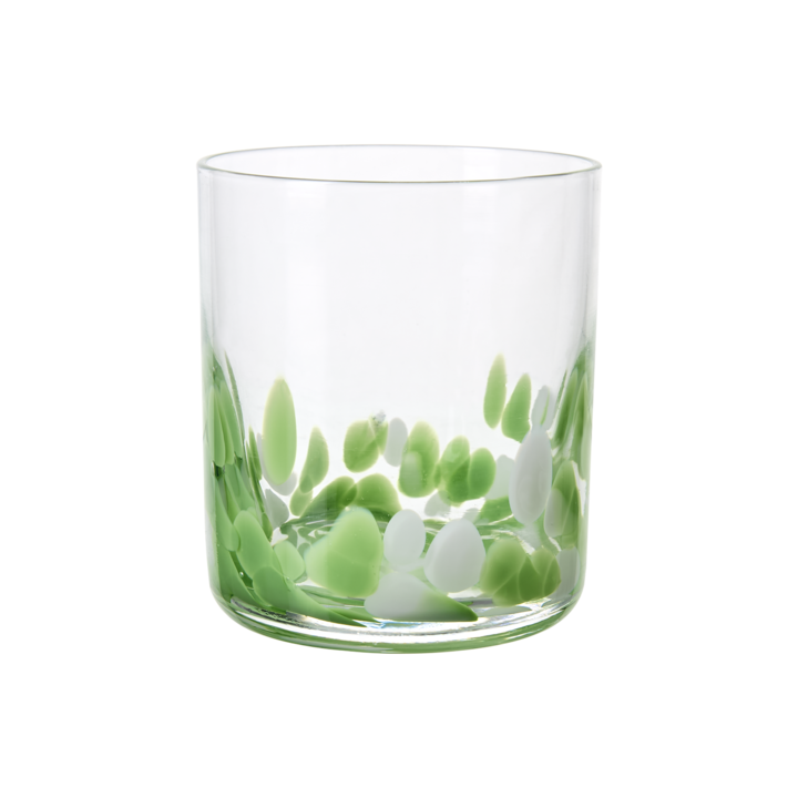 COCKTAIL Glas, Klar/grön