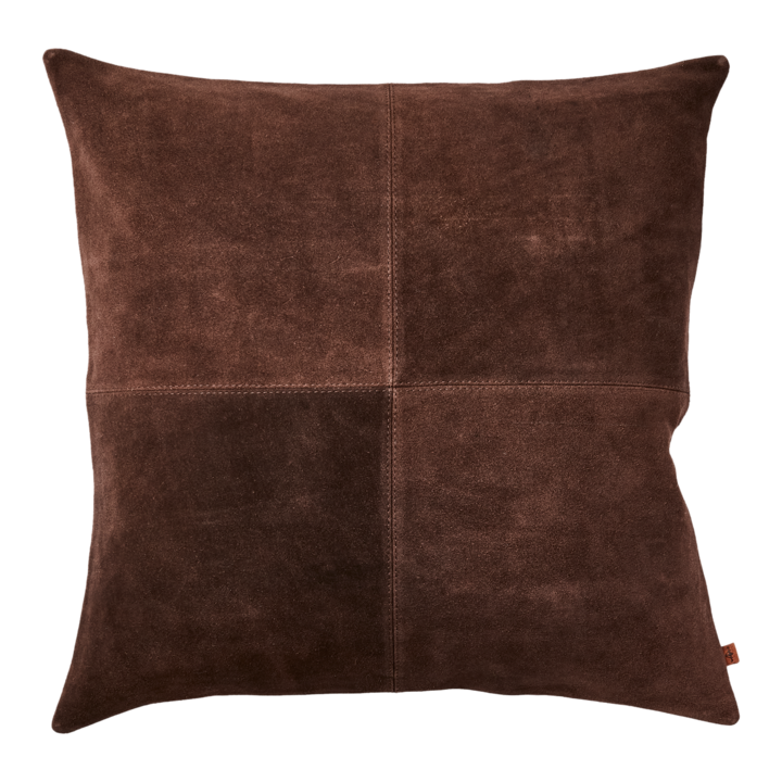 SAVANNA Cushion cover, Dark brown