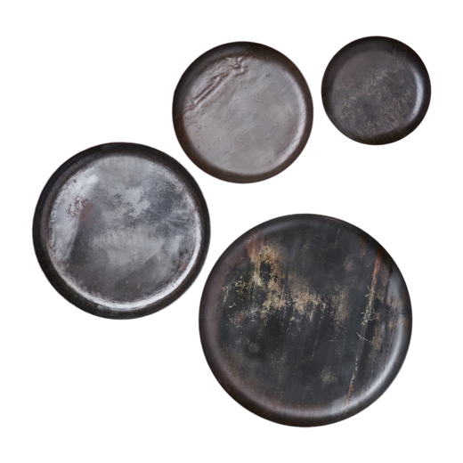 ROBUST Fat, set om 4, Svart