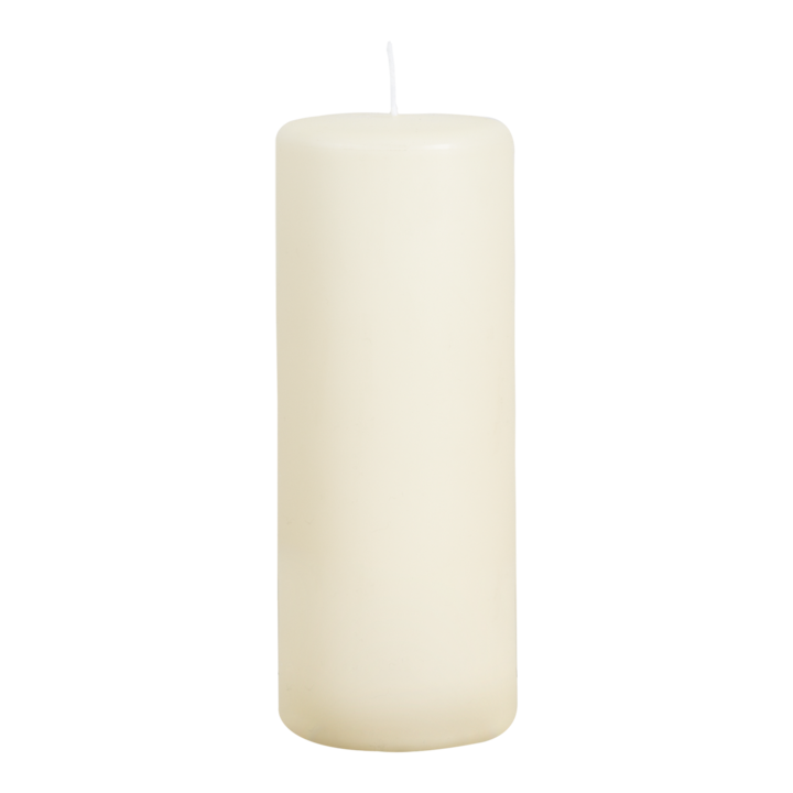 SKYLINE Pillar candle, Eggshell