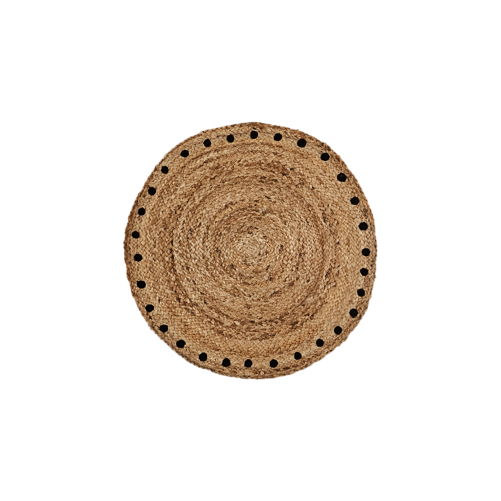 JUNI Matta XS, Natur/svart