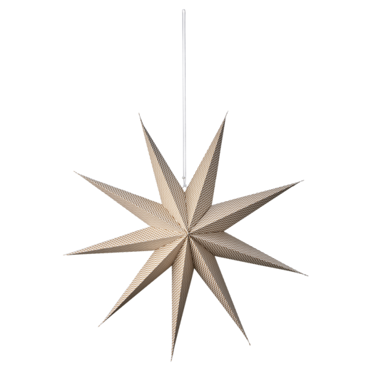 UNI Estrella XL, Marrón/blanco