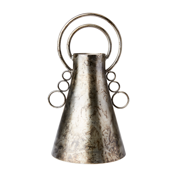 INKA Vase, Grey/silver colour