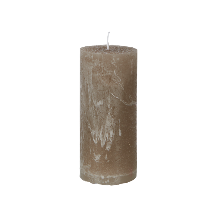 COTE NORD Pillar candle, Quarts grey