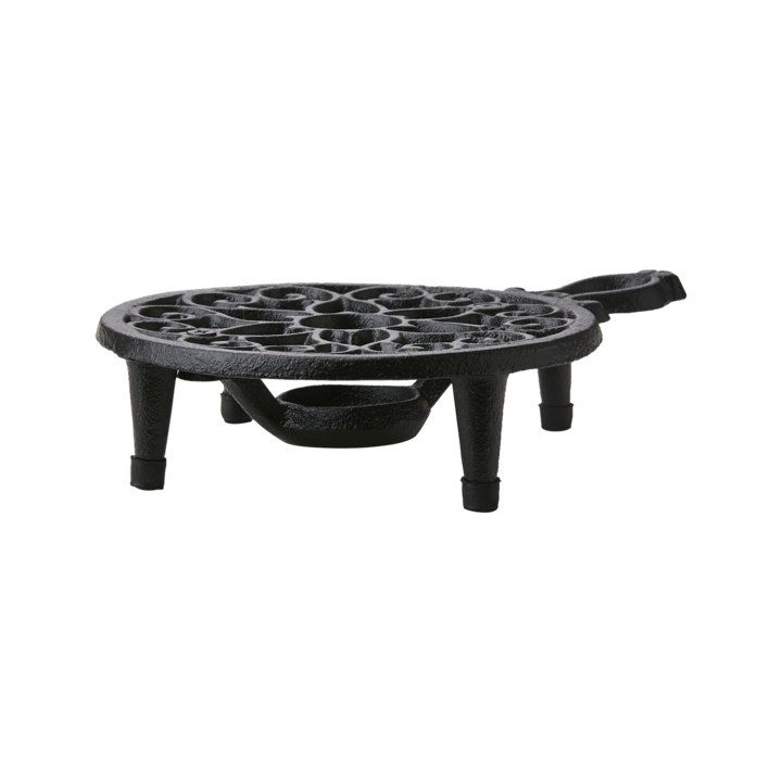 GLOBETROTTER Underlägg med värmeljushållare, Svart