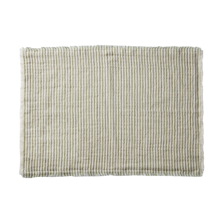 LINE Tallriksunderlägg, Grön/vit