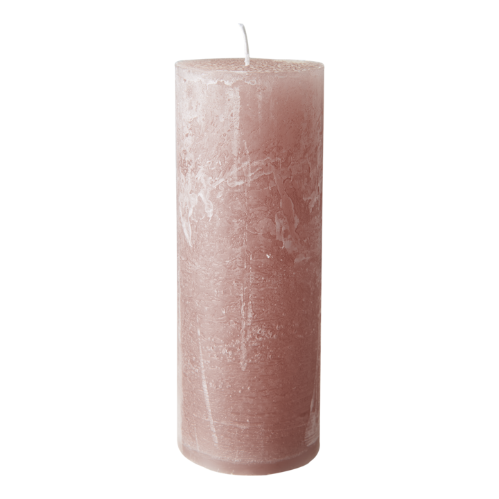 COTE NORD Pillar candle, Dusty pink