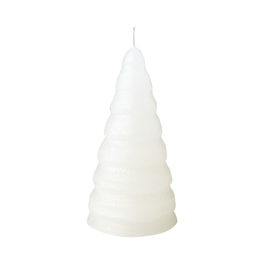 DECO Tree candle L, Ivory