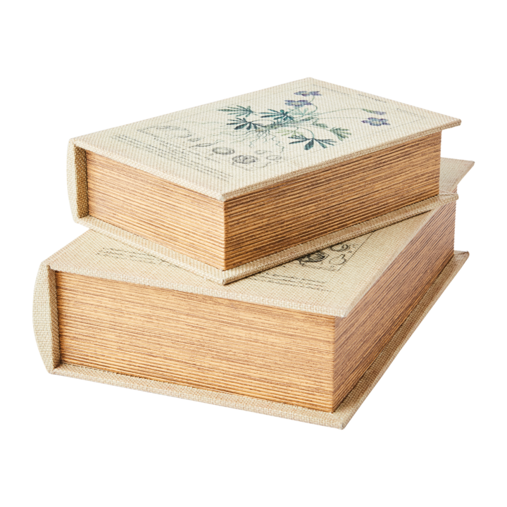 BROOKE Låda, set om 2, Natur