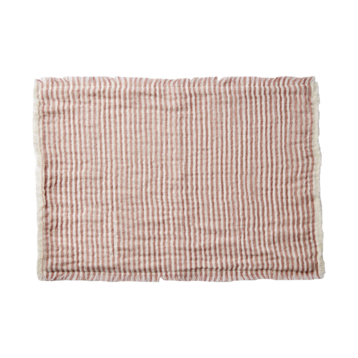 LINE Placemat, Pink/white