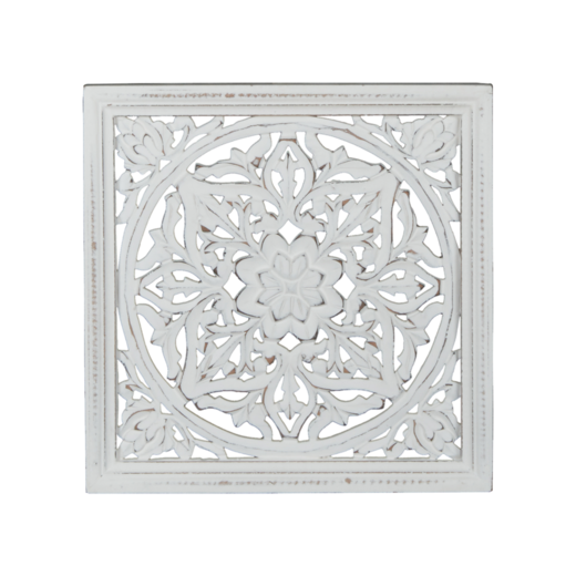 CARVE Wall decoration XS, White