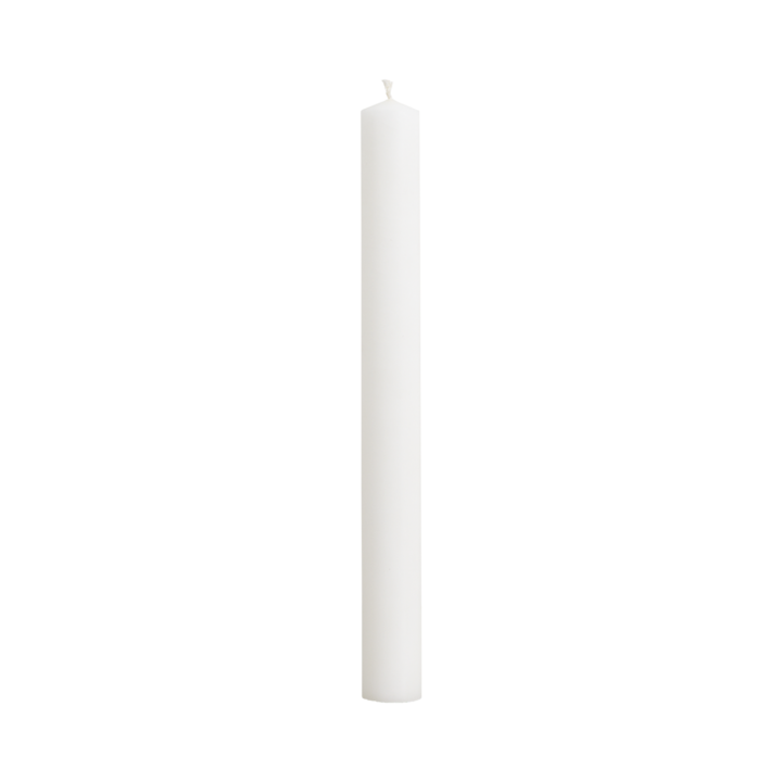 STEARIN Candle, White