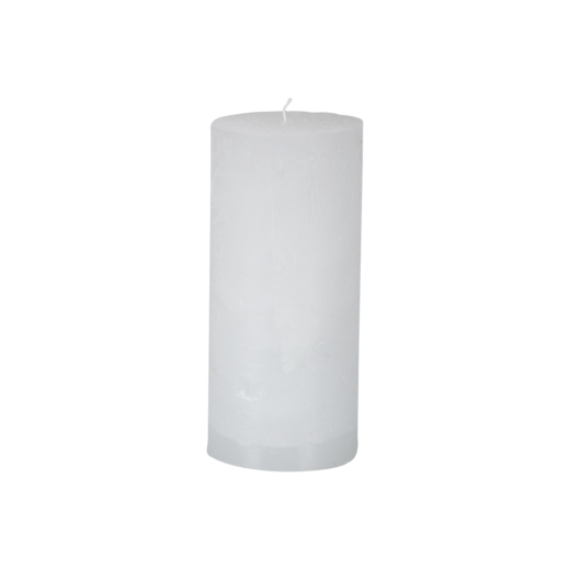 COTE NORD Pillar candle, White