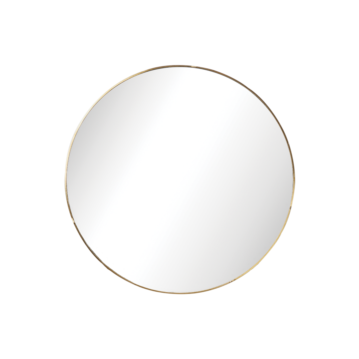 MARINA Mirror, Brass colour