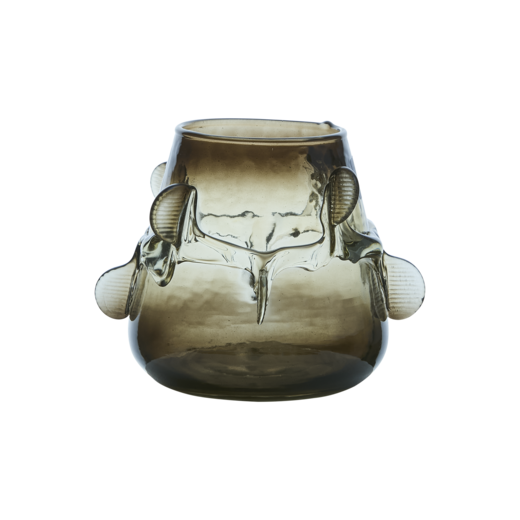 MIMOSA Värmeljushållare, Brun