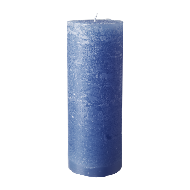 COTE NORD Pillar candle, Blue