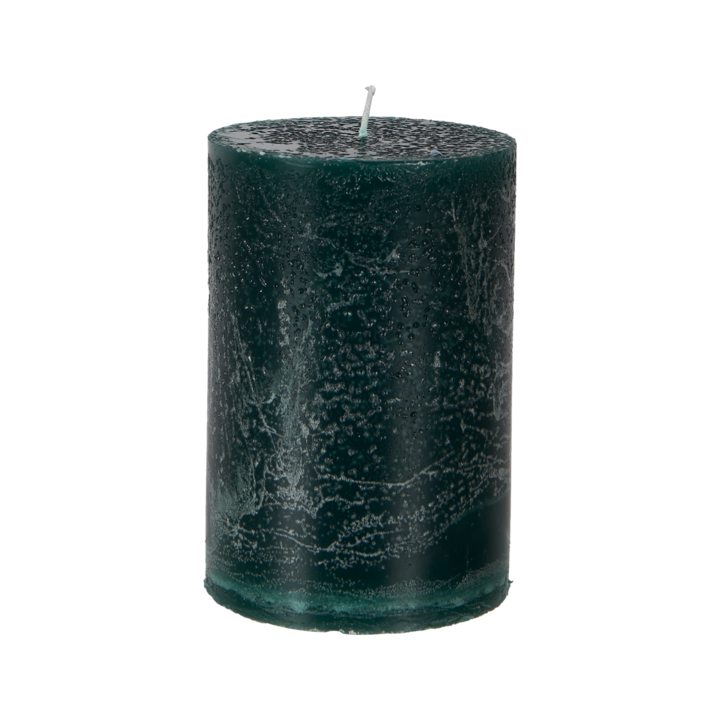 COTE NORD Pillar candle, Dark green