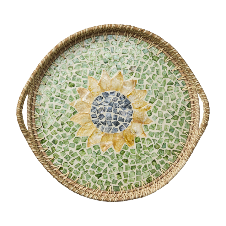 SUNNY Bricka, Grön/natur