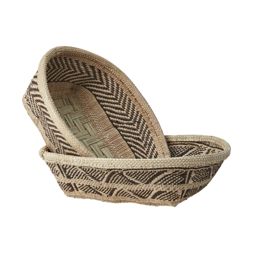 TRIBE Basket L, Natural/brown