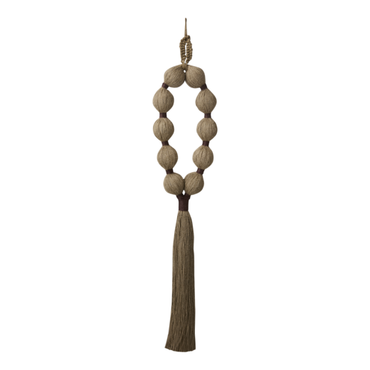 MILLA Väggdekoration, Natur/mörkröd