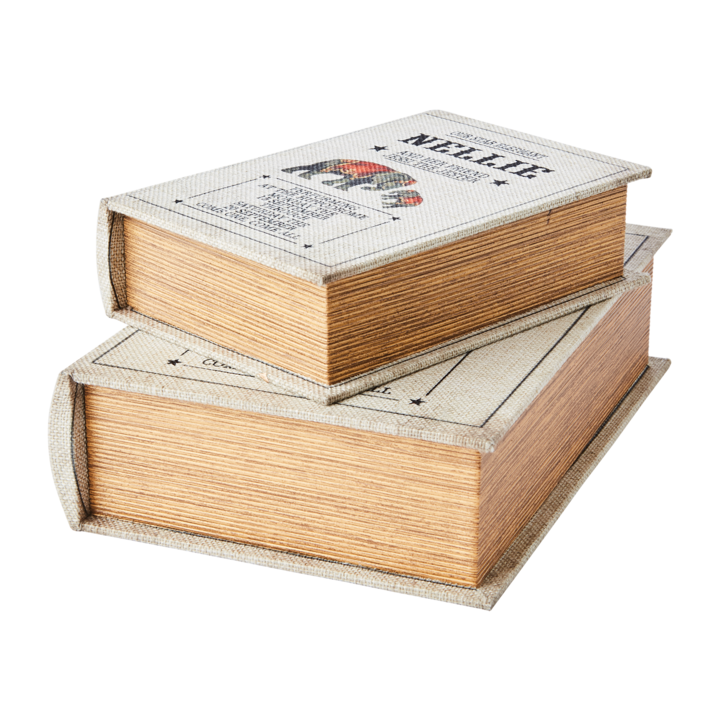 BROOKE Låda, set om 2, Natur